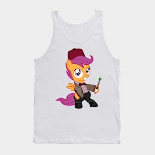 Scootaloo as the 11th Doctor Tank Top